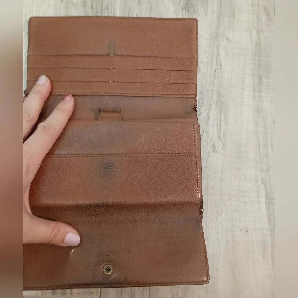 Louis Vuitton Porte Monnaie Monogram Pochette Credit Long Wallet